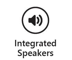 Integrated Speakers